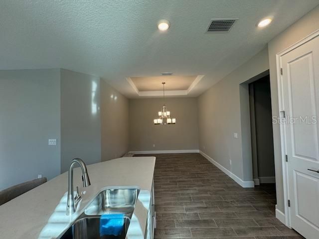 Kitchen View to Dining Room