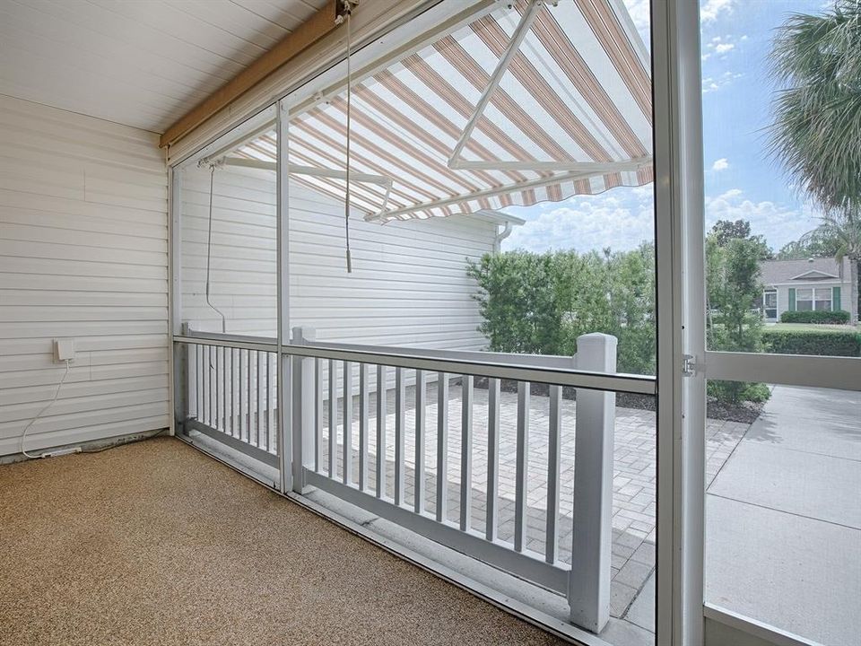 SCREENED FRONT PORCH