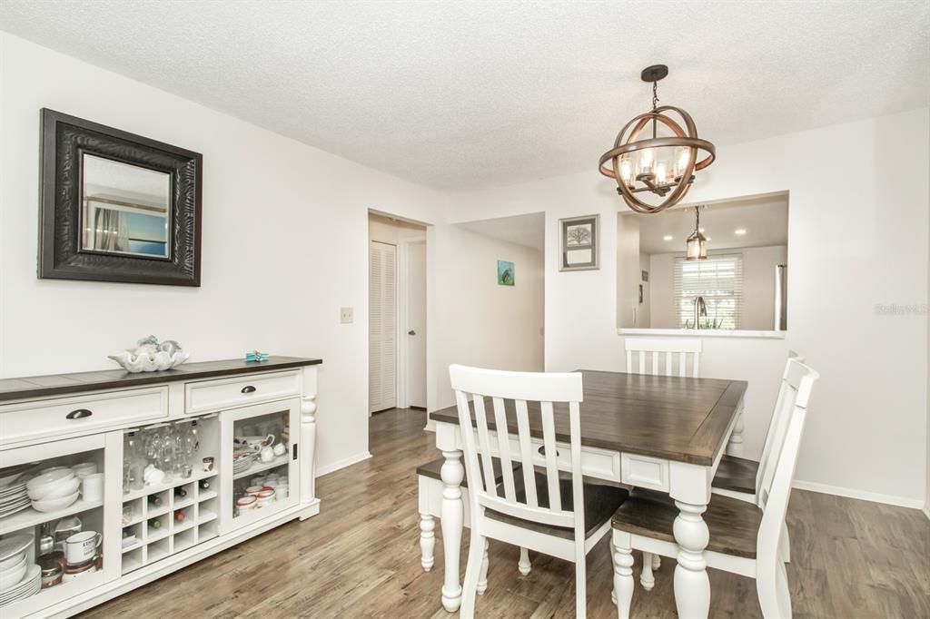 Dining Room - Kitchen pass through window