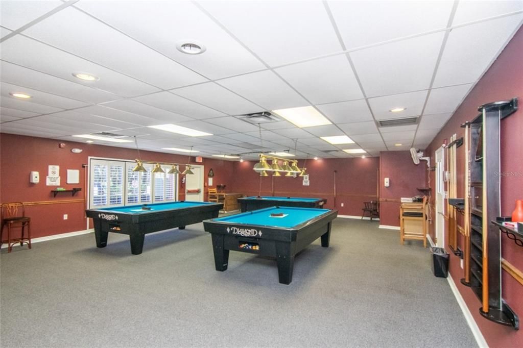 Pool room