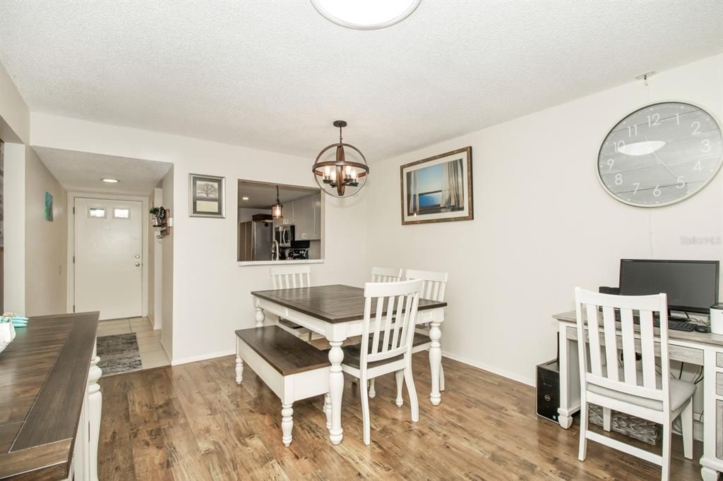 Dining Room - Kitchen pass through window