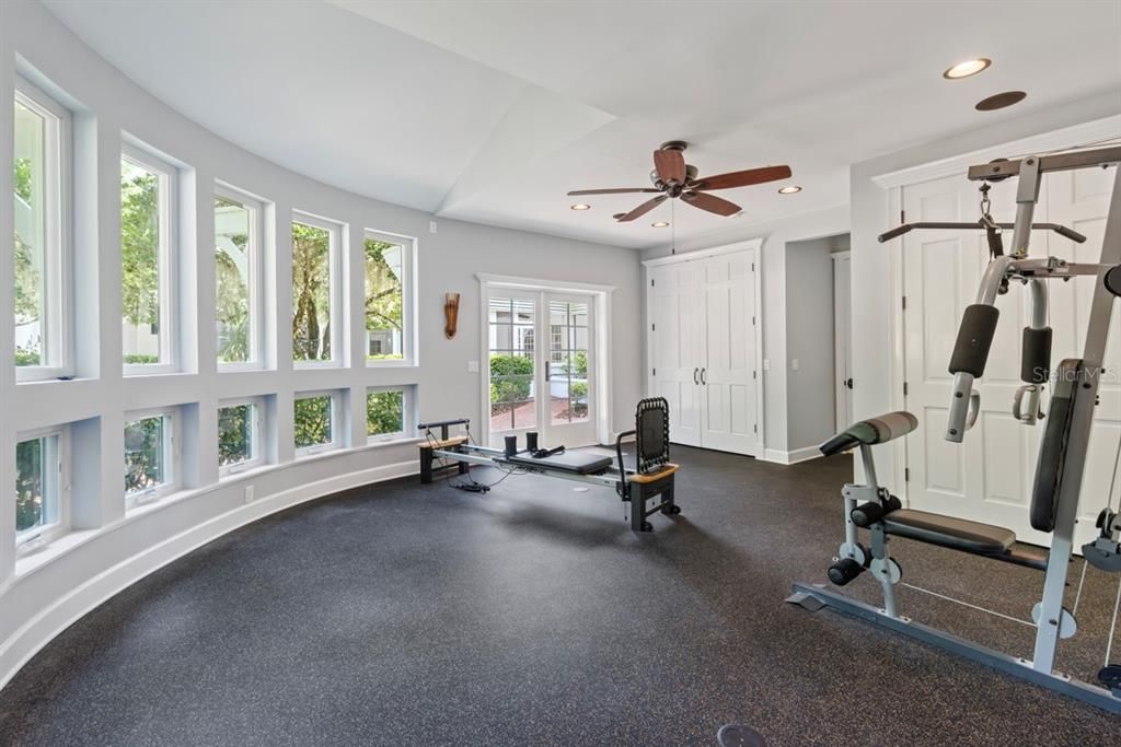 Exercise Room attached to Primary Suite