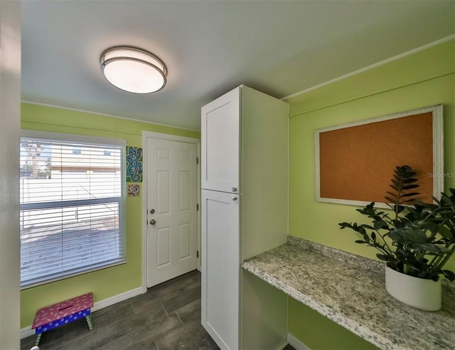 Pantry room off kitchen