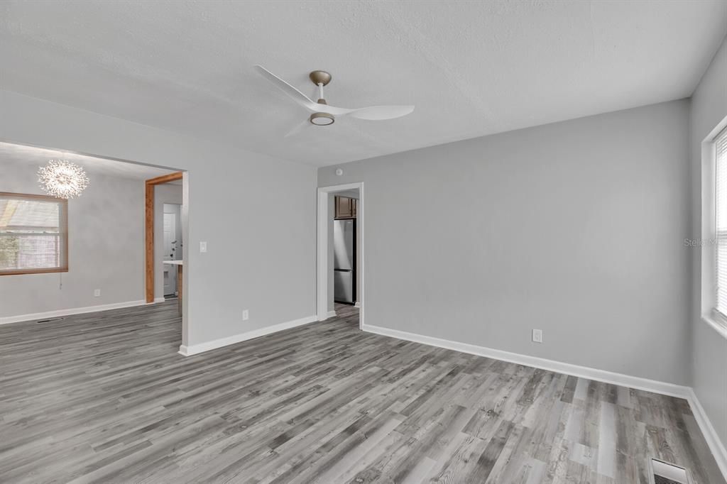 Living Room with view of Dining Room