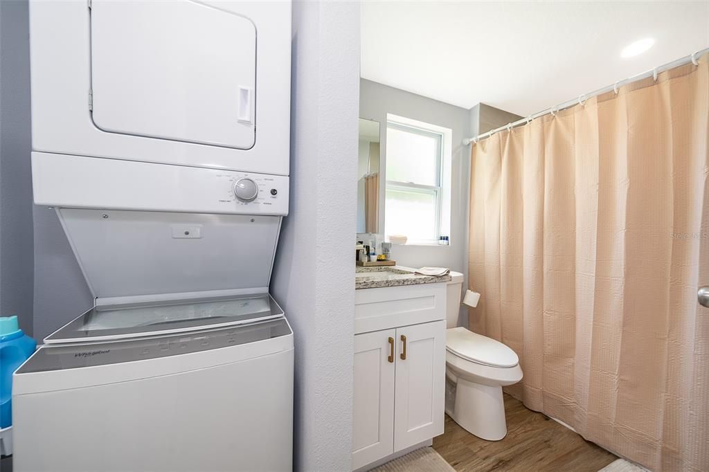 Laundry/ primary bathroom