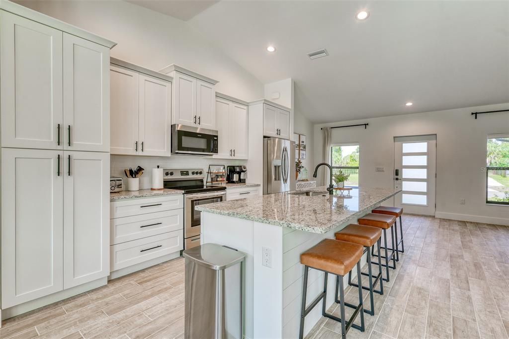 upgraded kitchen cabinets