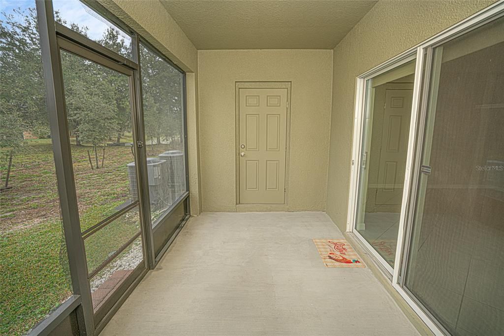 Enclosed porch 2nd angle
