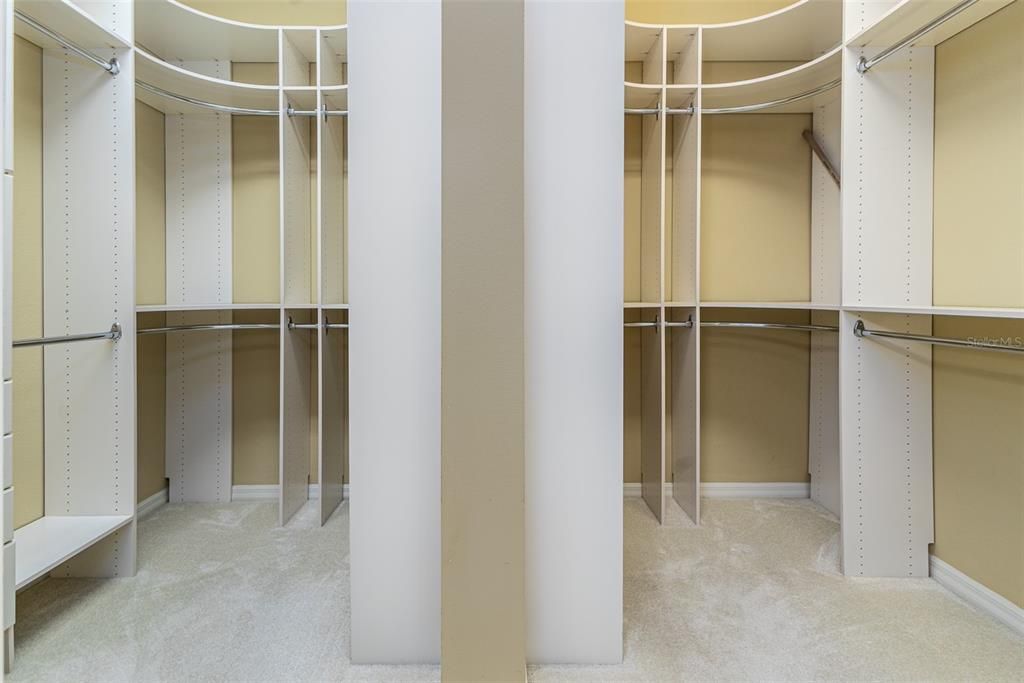 Primary Bedroom Walk-In Closet with Storage Systems