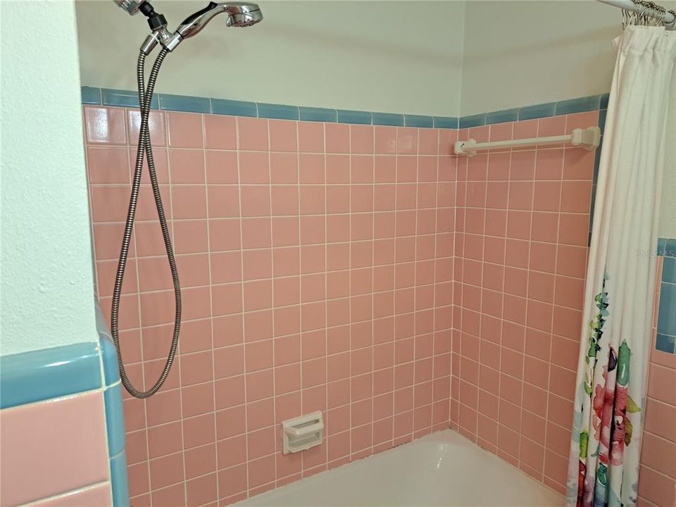 Bathroom 2/Shower/Tub combo