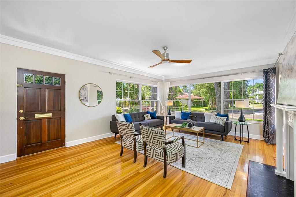 Walk in through Front Door into Living Space