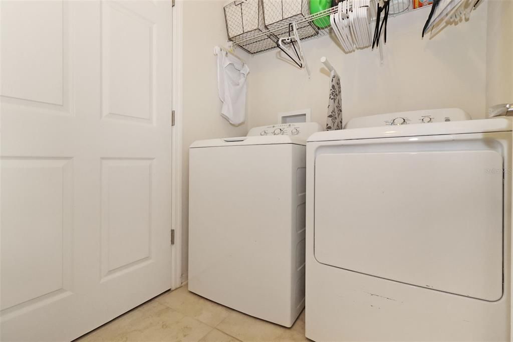 Laundry is on the same floor as the bedrooms