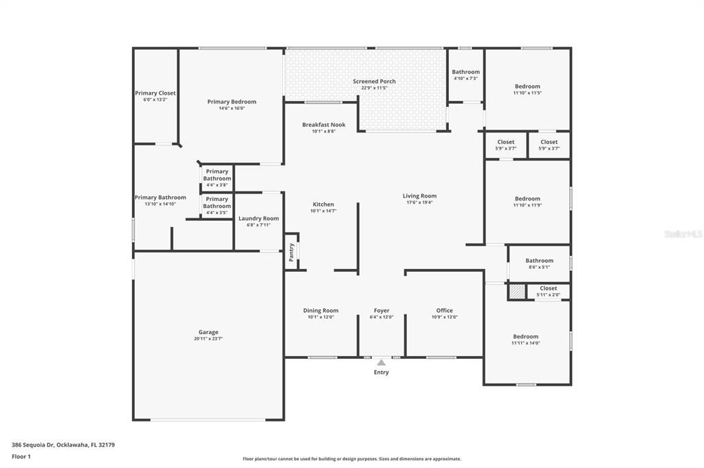 Active With Contract: $460,000 (4 beds, 3 baths, 2422 Square Feet)