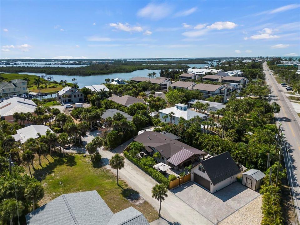 Day dock at the end of Ponce De Leon shared by 6 homes