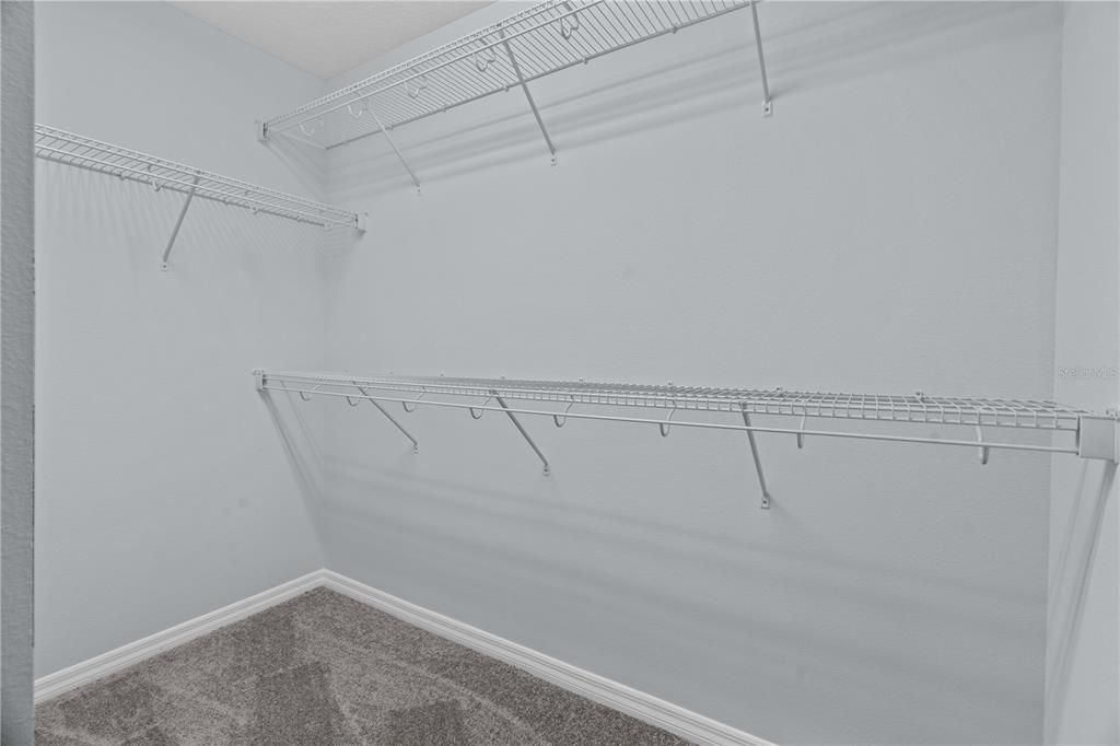 Large Walk-In Closet in the Primary Bedroom