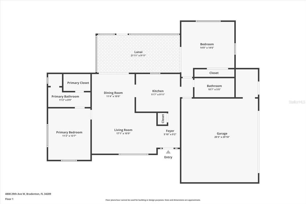 For Sale: $459,000 (2 beds, 2 baths, 1143 Square Feet)
