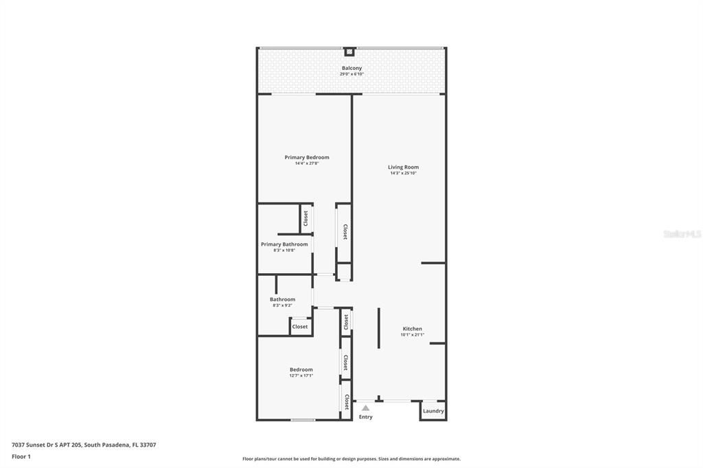 For Sale: $420,000 (2 beds, 2 baths, 1400 Square Feet)