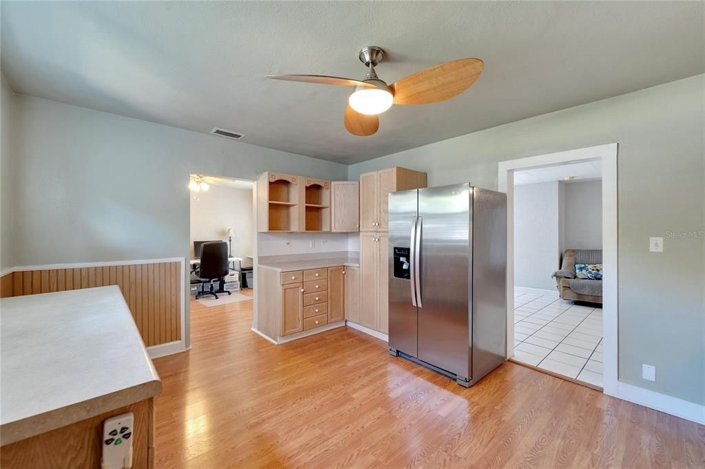 Spacious kitchen with newer appliances