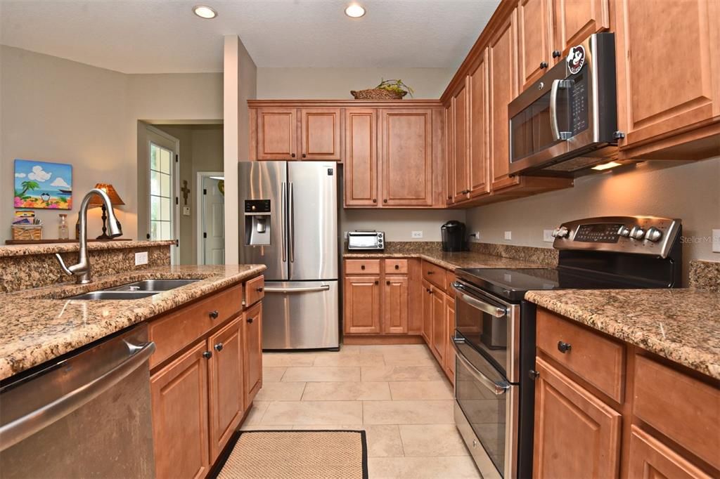 Kitchen with Custom Cabinets