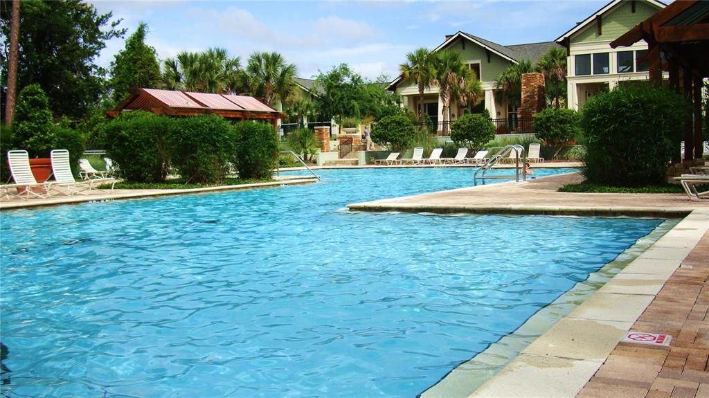 Pool View to Clubhouse