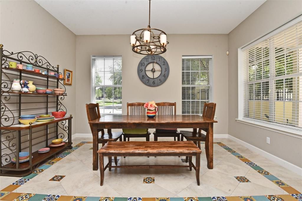 Dining Room off the Kitchen