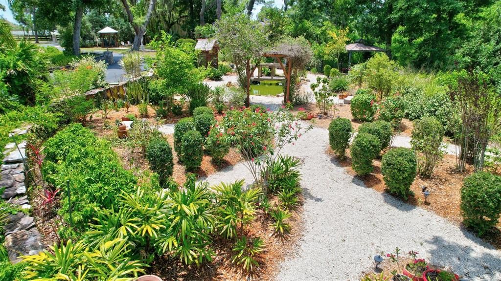 AERIAL OF THE GARDEN