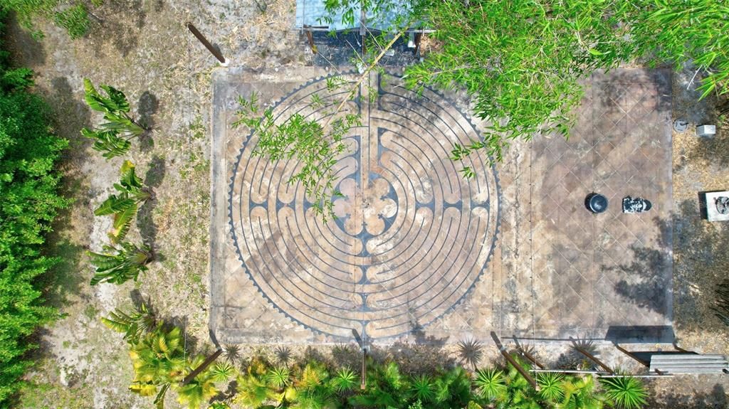 AERIAL OF THE LABYRINTH