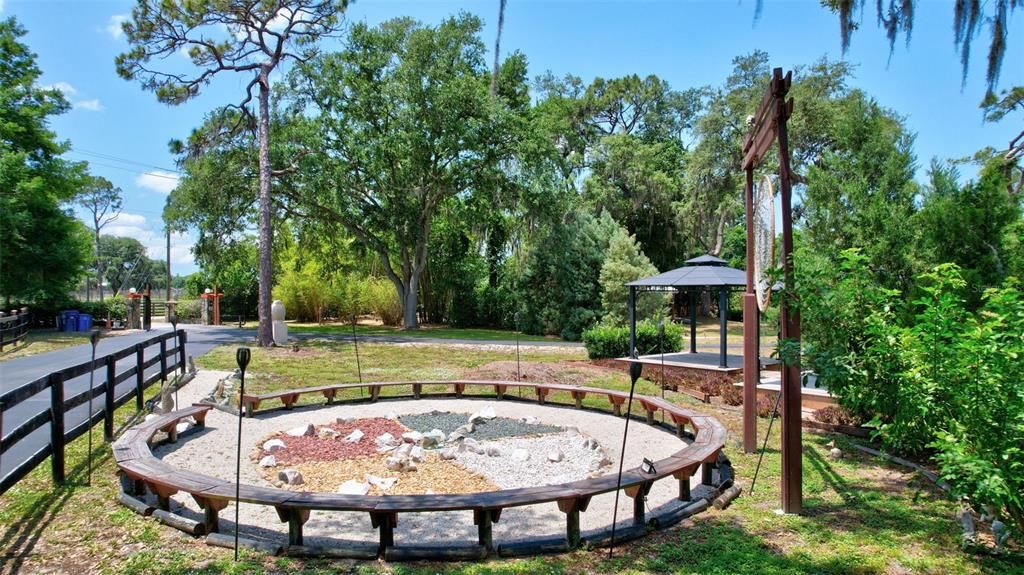 MEDICINE WHEEL WITH SEATING