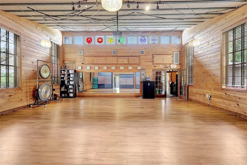 INTERIOR OF STUDIO BUILDING