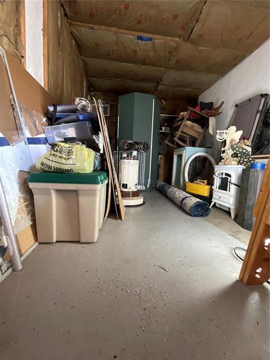 Storage/Office inside garage