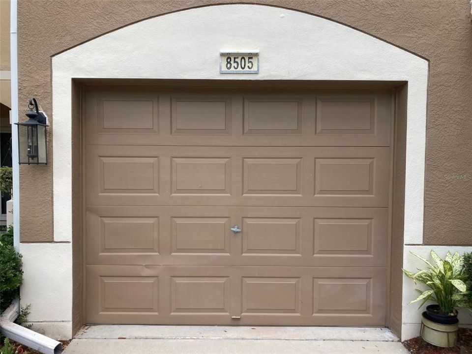 front garage door