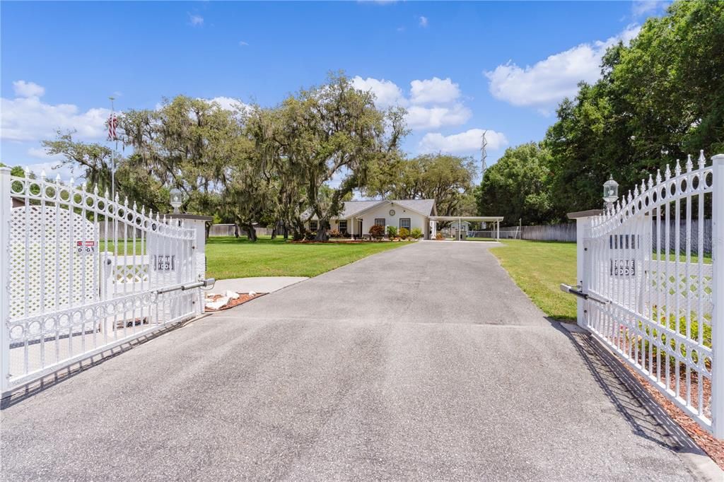 Gated Entrance