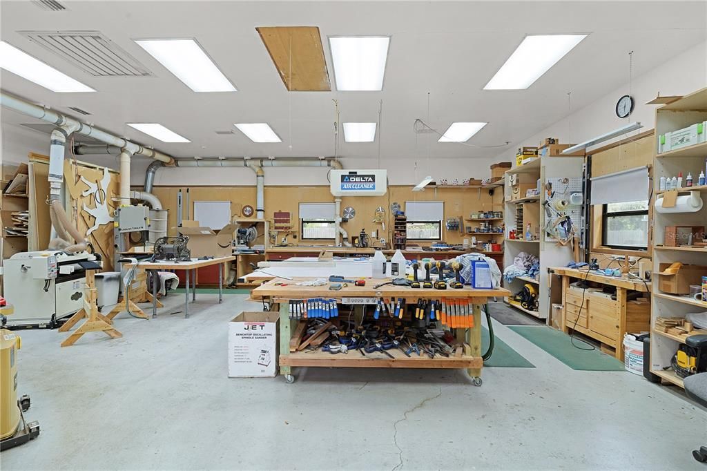 Built as an In Law Suite/ Being Used as a Woodworking Shop