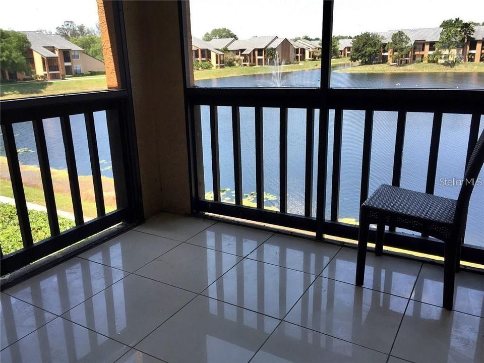 ENCLOSED DECK W/ VIEW OF THE LAKE