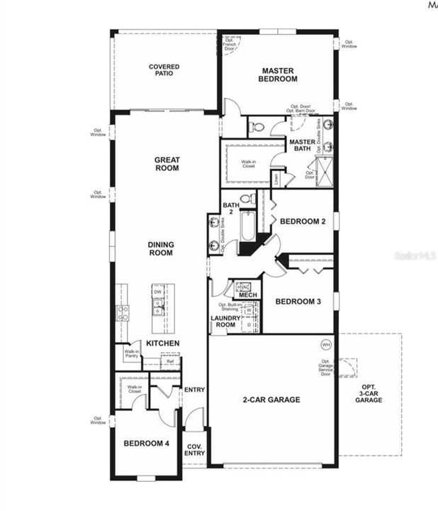 Active With Contract: $2,495 (4 beds, 2 baths, 1949 Square Feet)