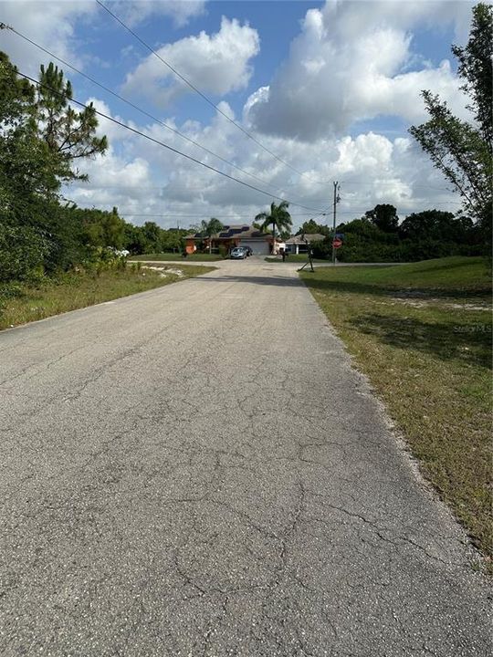 View of street