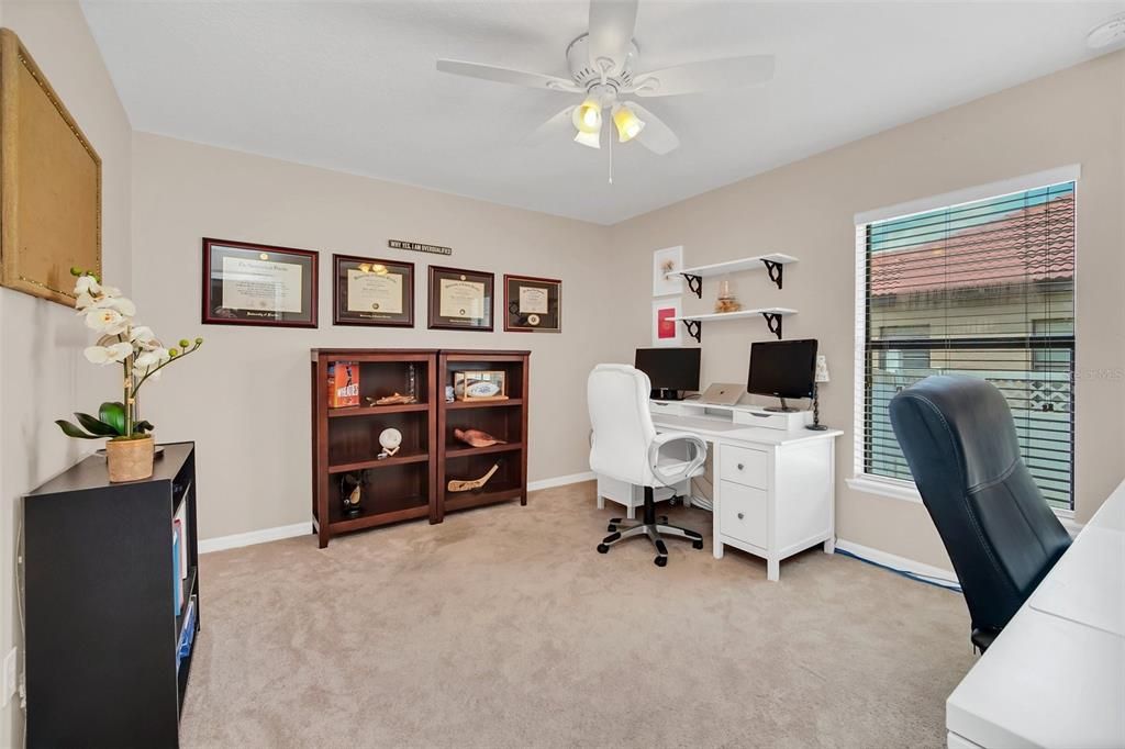 Guest bedroom #1 currently used as an office