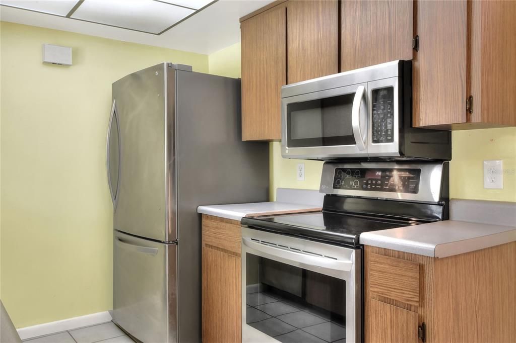 Nice Kitchen with Stainless Appliances...