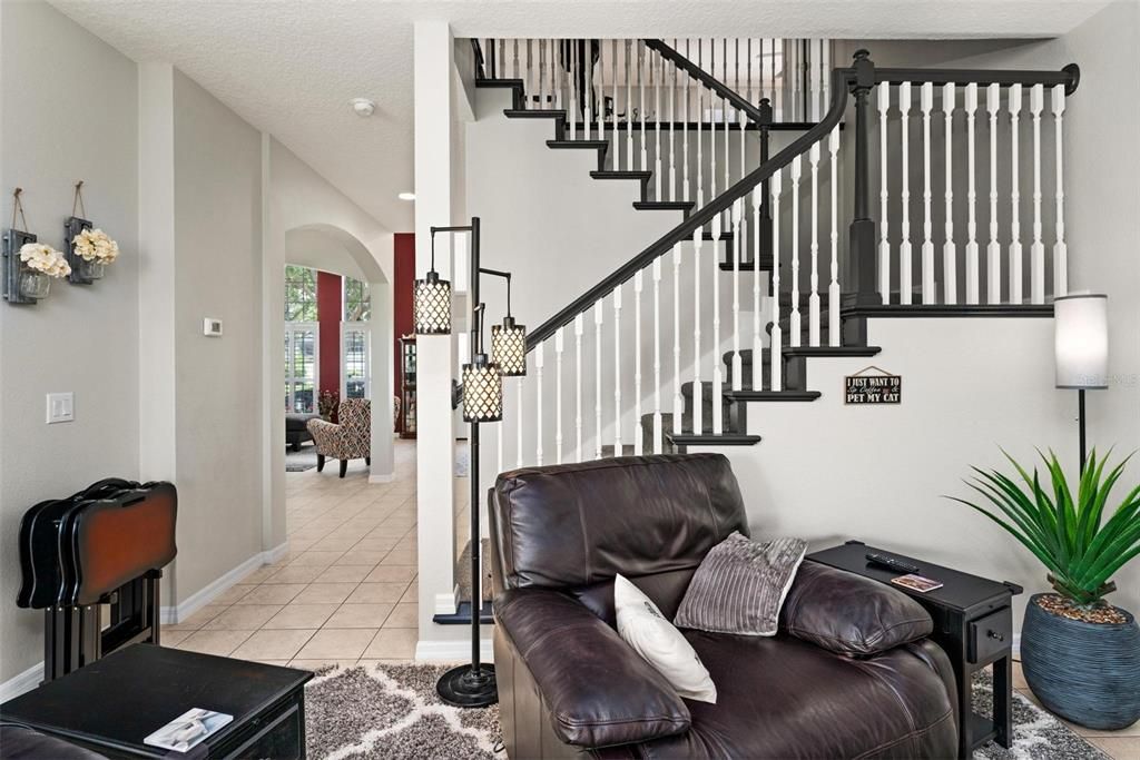 Centrally located Staircase to 2nd story & Loft area