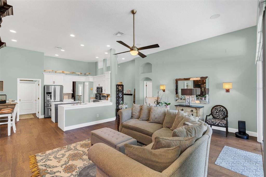 View of Kitchen from Family Room