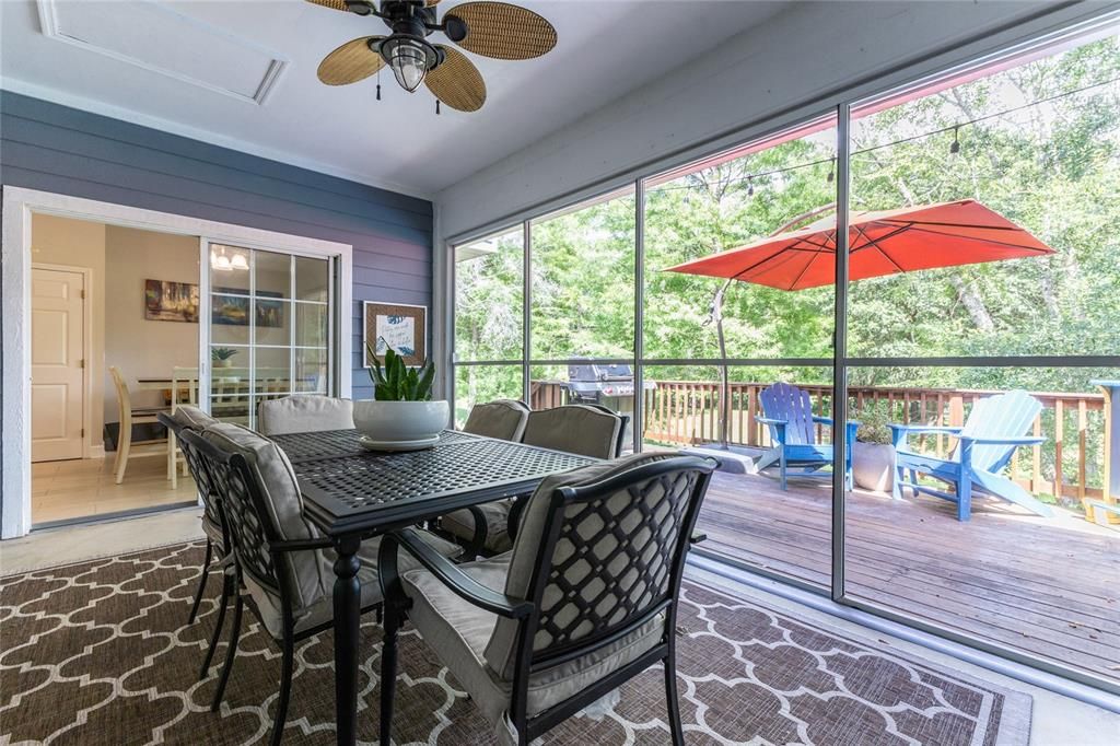 Covered Screened Patio