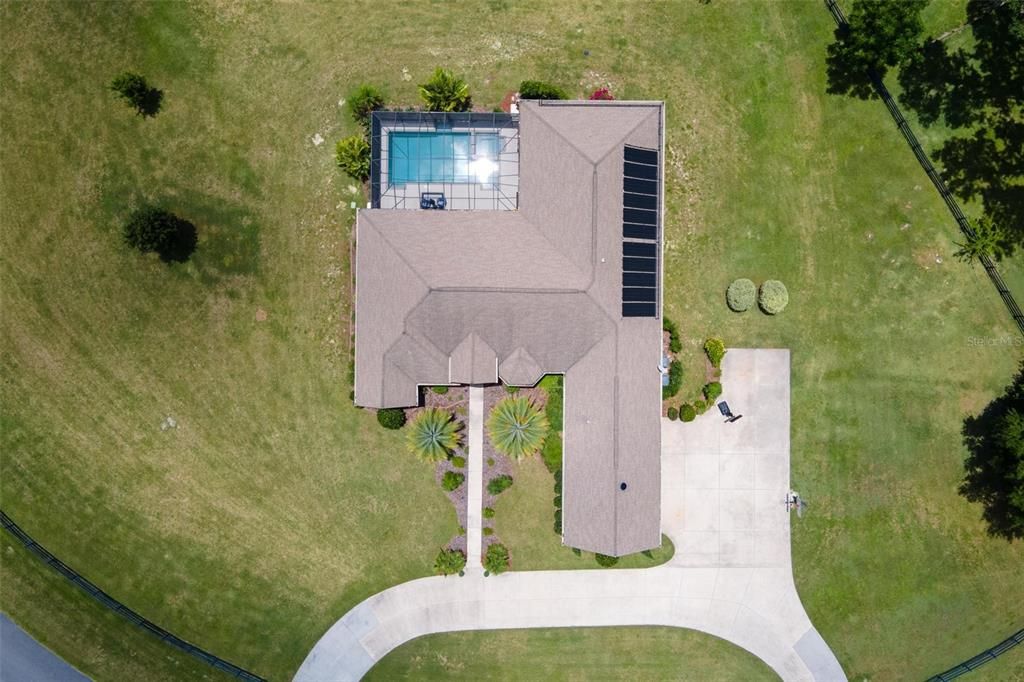 Aerial of Top View of Property