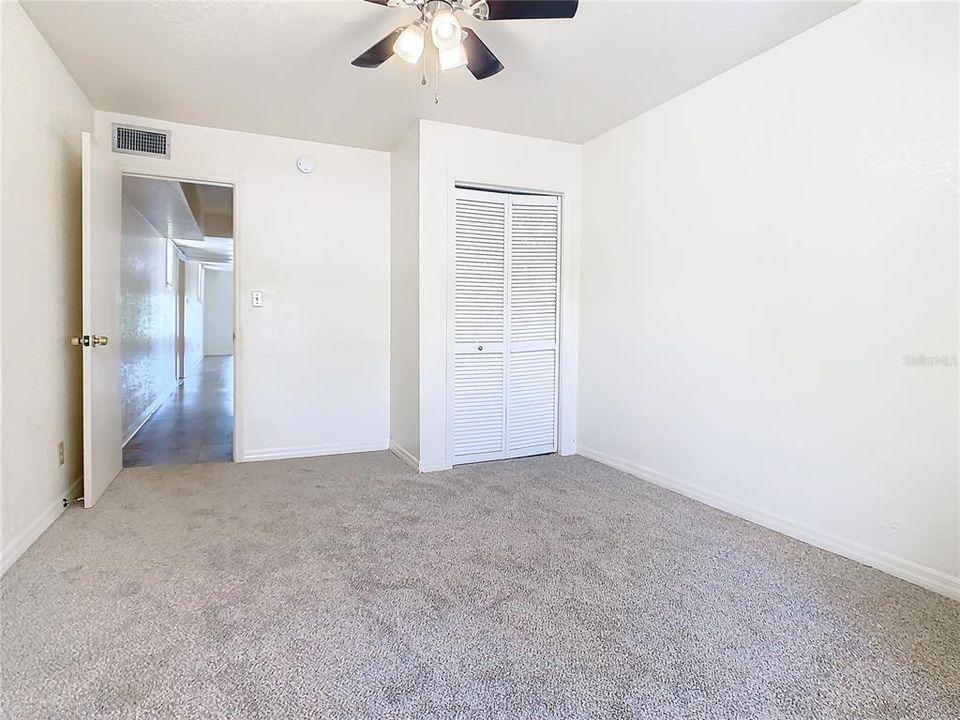 Master bedroom is extra large and could also be converted to a 3rd bedroom