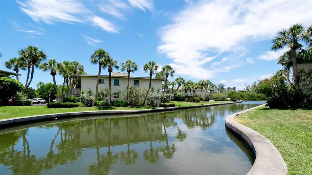 CANAL LEADING TO BISHOPS BAYOU WHICH FLOWS INTO SARASOTA BAY