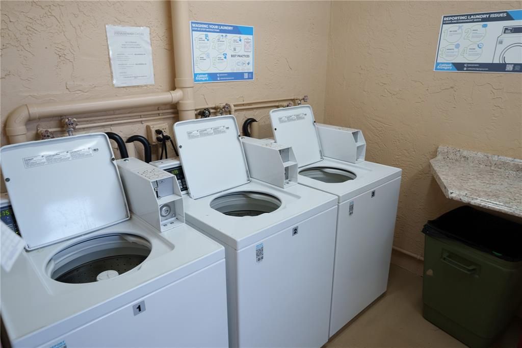 Laundry outside of front door