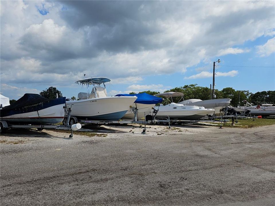 Dry dock available to residents