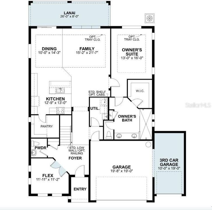 合同活跃: $690,990 (4 贝兹, 3 浴室, 2835 平方英尺)