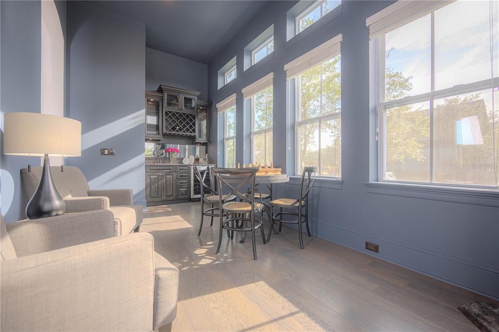 Sunroom/Cigar room/Game Room