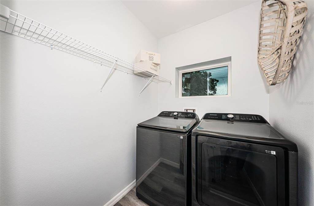 Main house laundry room