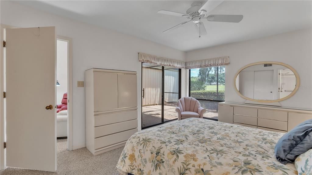 Downstairs bathroom with walk in shower