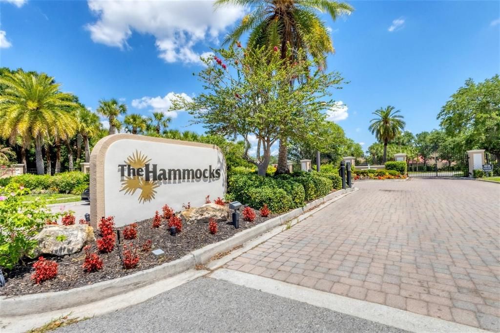 The Hammocks: a coveted, gated, family-friendly community.